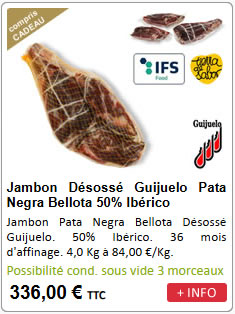 Jambon Ibérique Pata Negra Guijuelo